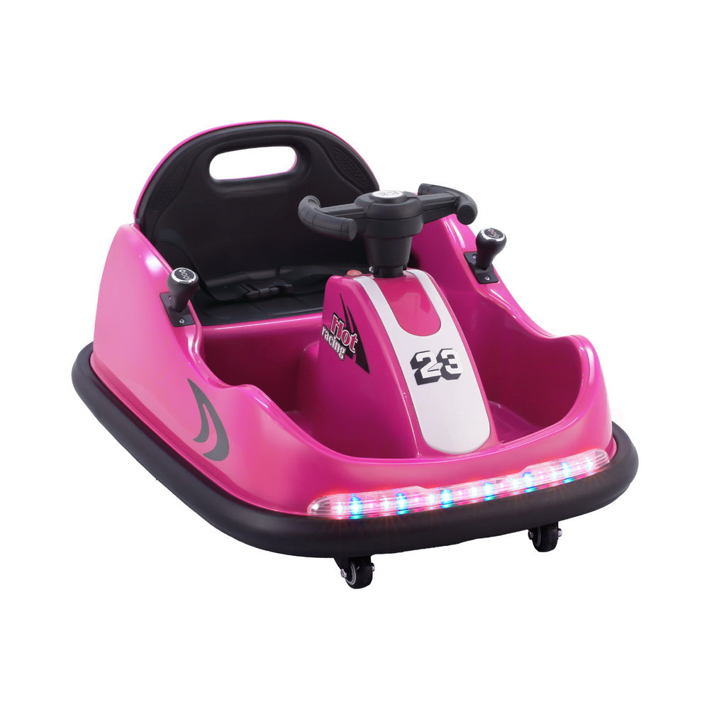 Rigo Kids Bumper Car | Pink
