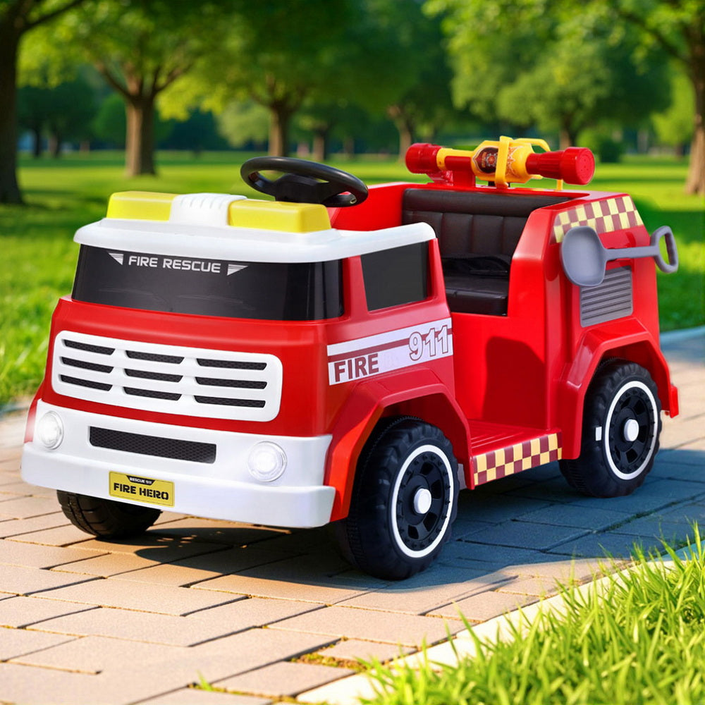Rigo Kids Fire Engine Ride On