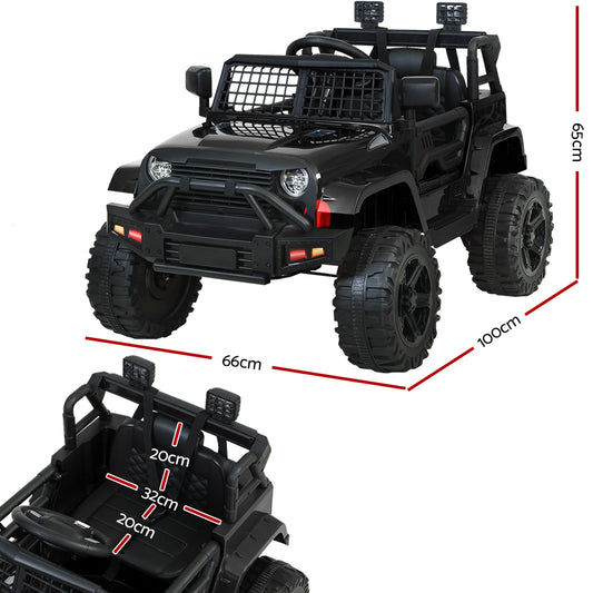 Rigo Kids Electric Jeep | Black