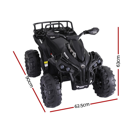 Rigo Kids Ride On Quad Bike - Black