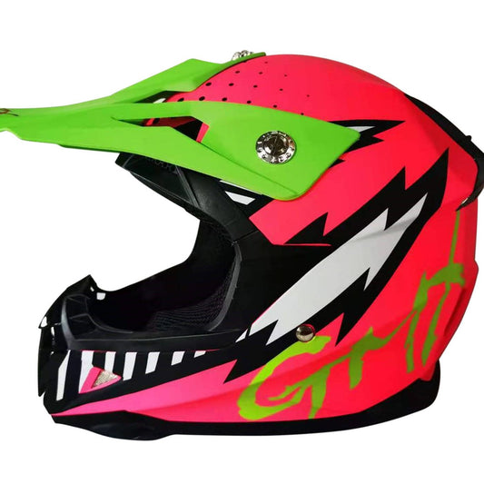 GMX Motocross Junior Helmet - Pink -S/M/L/XL