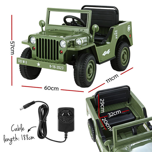 Rigo Kids Jeep | Olive