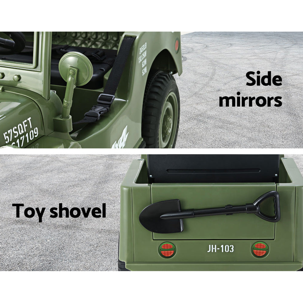 Rigo Kids Jeep | Olive