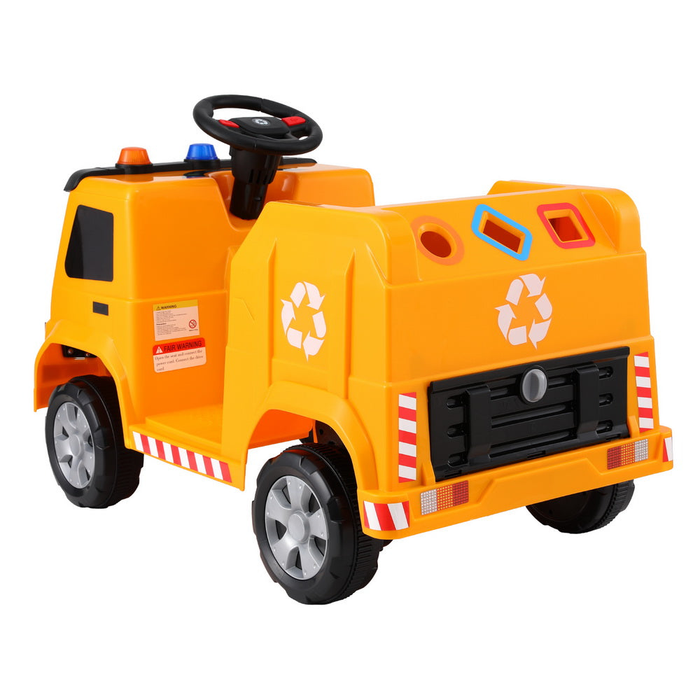 Rigo Kids Garbage Truck | Yellow