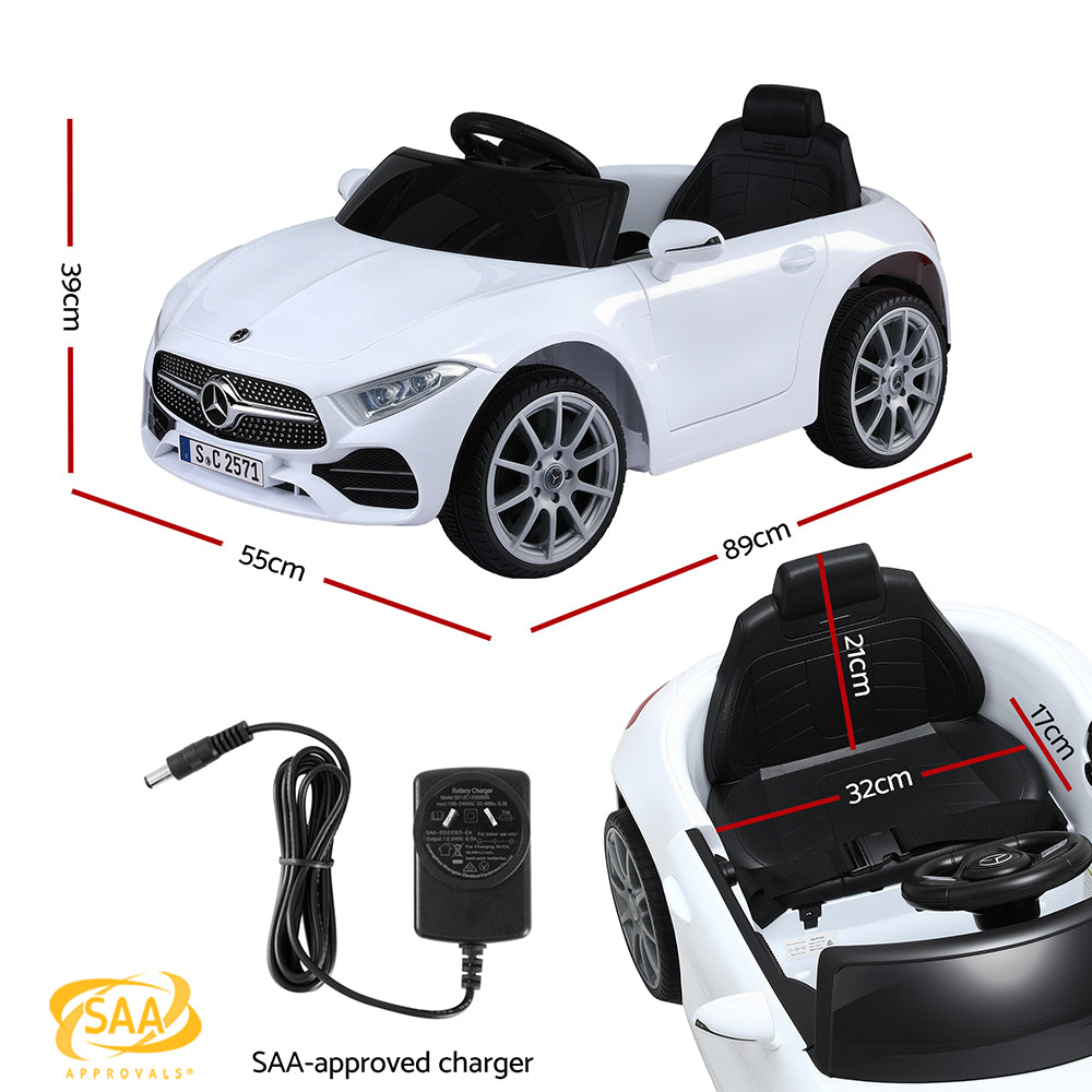 Kids Electric Ride On Car | White