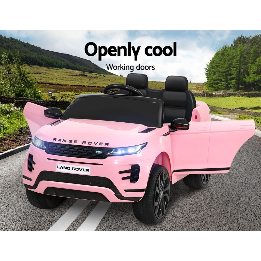 Kids Electric Ride On Land Rover | Licensed | Pink