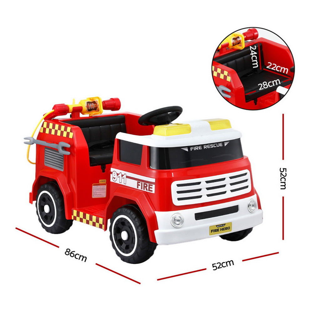 Rigo Kids Fire Engine Ride On
