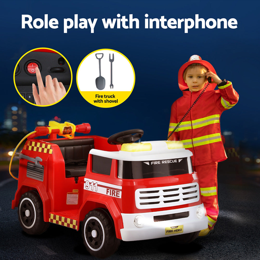 Rigo Kids Fire Engine Ride On