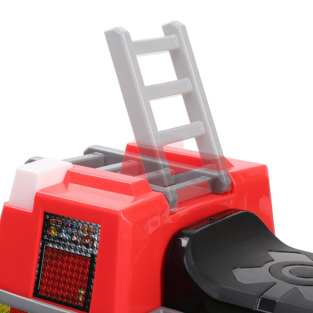 Rigo Kids Electric Ride On Fire Engine | Red