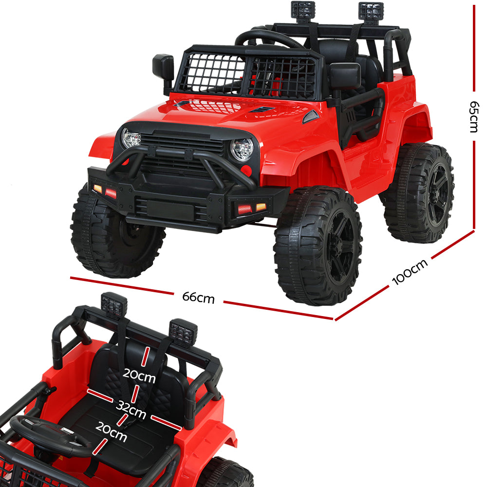 Rigo Kids Electric Jeep | Red