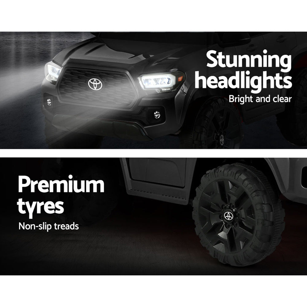 Kids Toyota Tacoma Off Road Jeep | Black