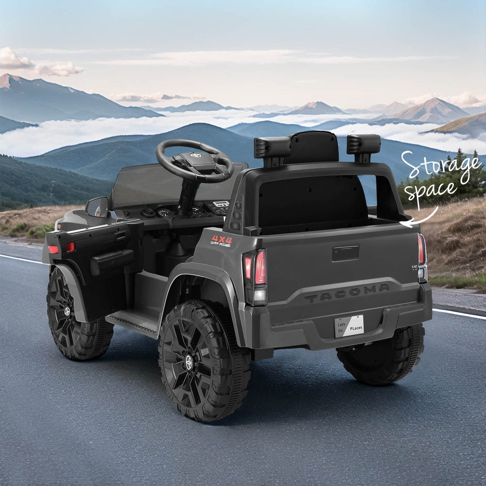 Kids Toyota Tacoma Off Road Jeep | Grey