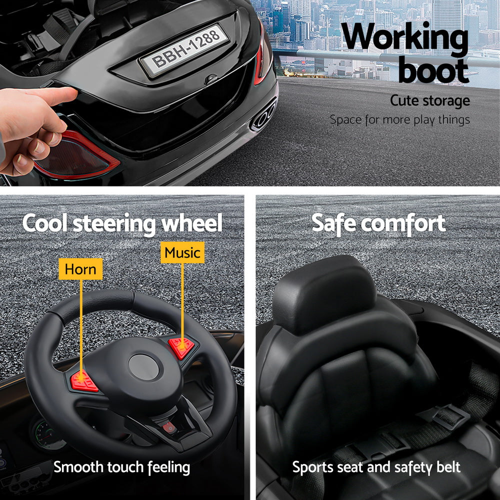 Rigo Kids Electric Ride On Car | Black