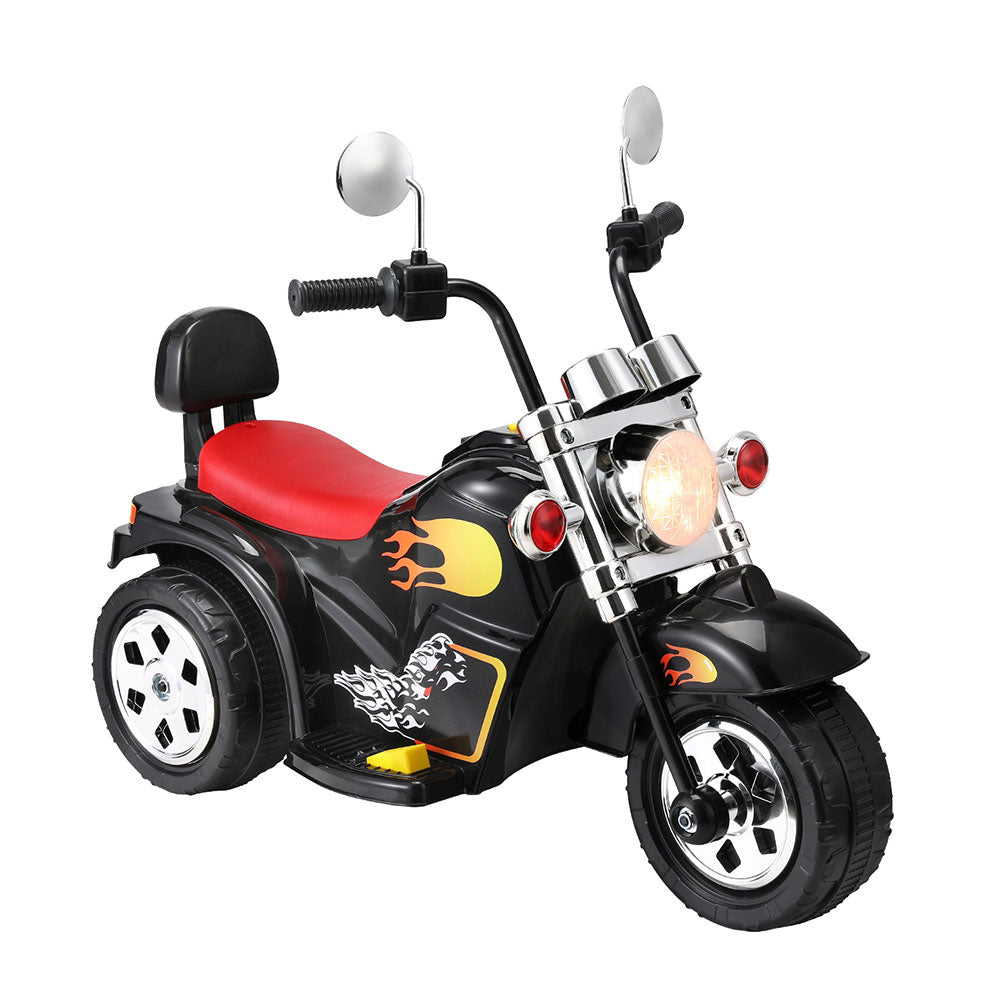 Rigo Kids Ride On Motorbike | Black