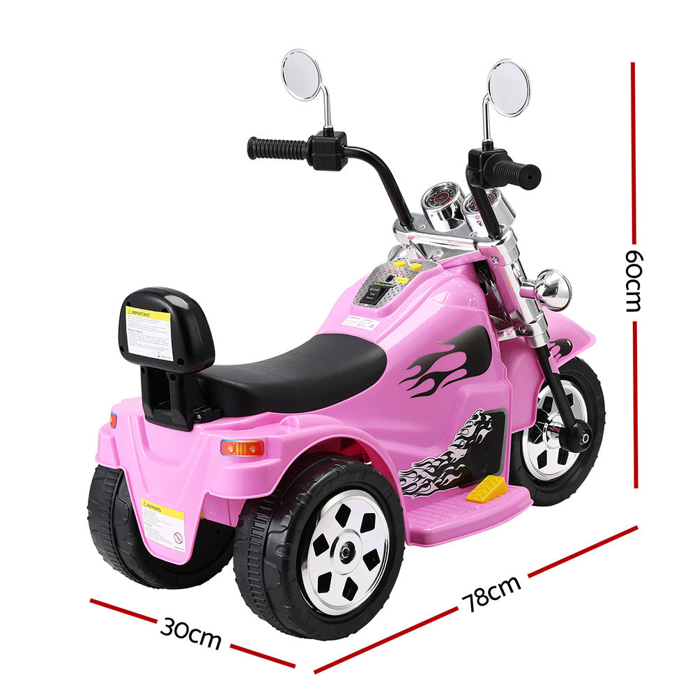 Rigo Kids Ride On Motorbike | Pink
