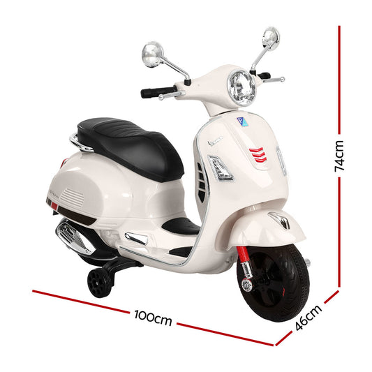 Kids Electric Ride On Vespa Licensed GTS | 2 Colours Available