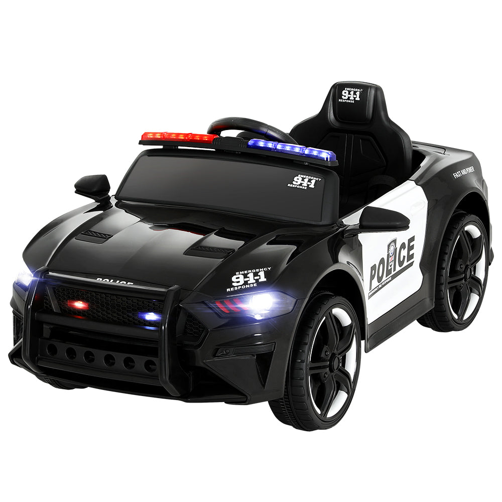 Rigo Kids Police Car | Black
