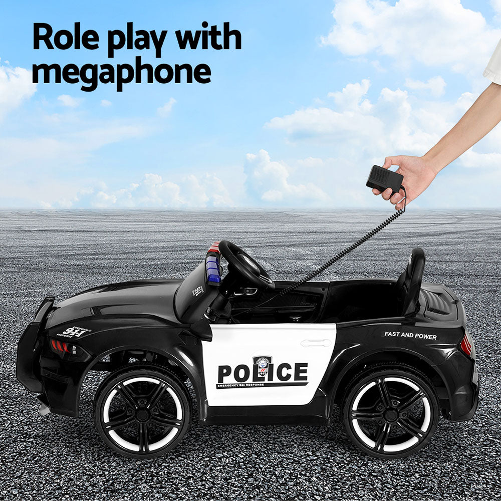 Rigo Kids Police Car | Black