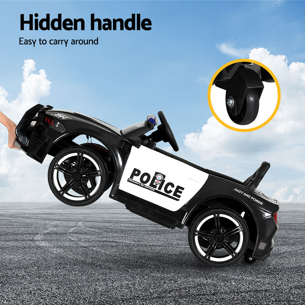 Rigo Kids Police Car | Black