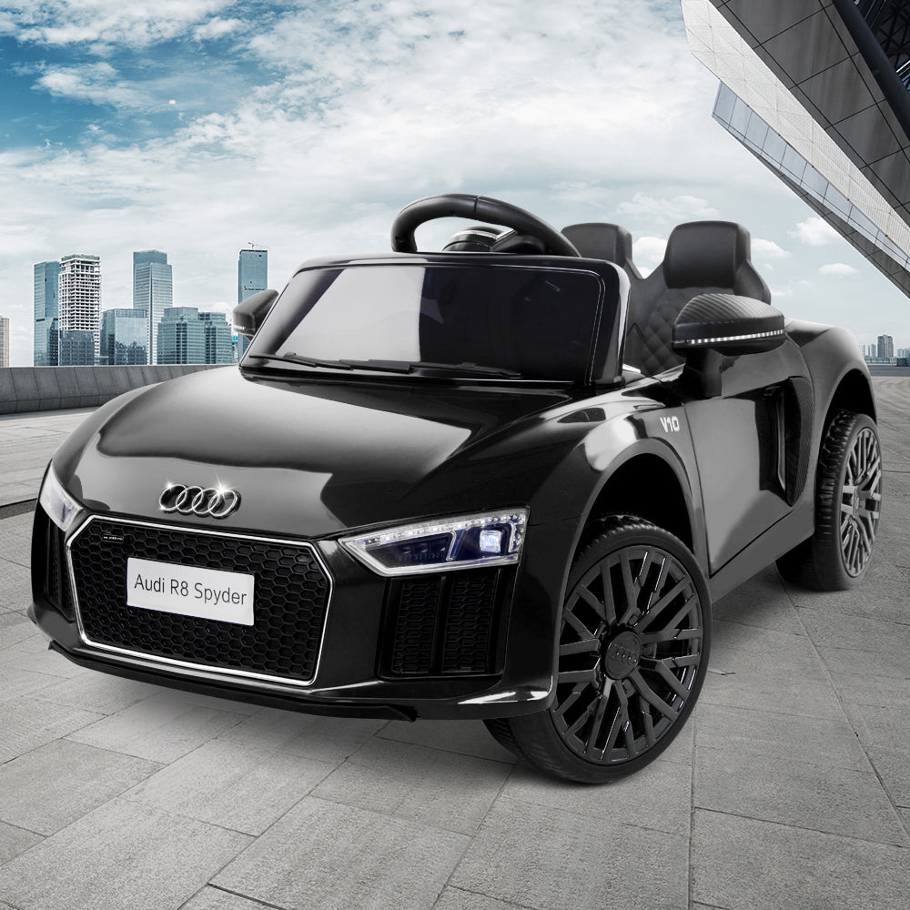Kids Ride On Audi R8 Licensed Sports Car | Black