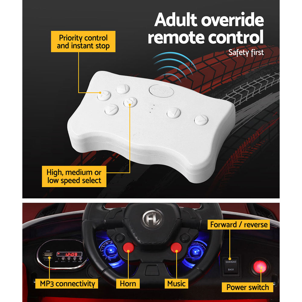 Rigo Kids Ride On | SUV Range Rover-Inspired | Red