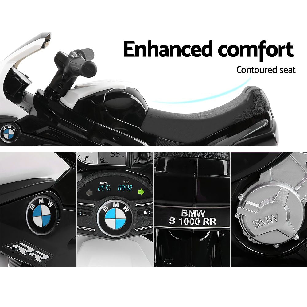 Kids Electric Ride On Motorbike BMW Licensed S1000RR | Black