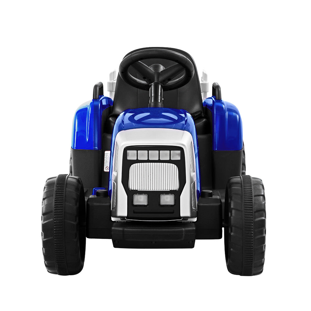 Rigo Kids Electric Ride On Tractor | Blue