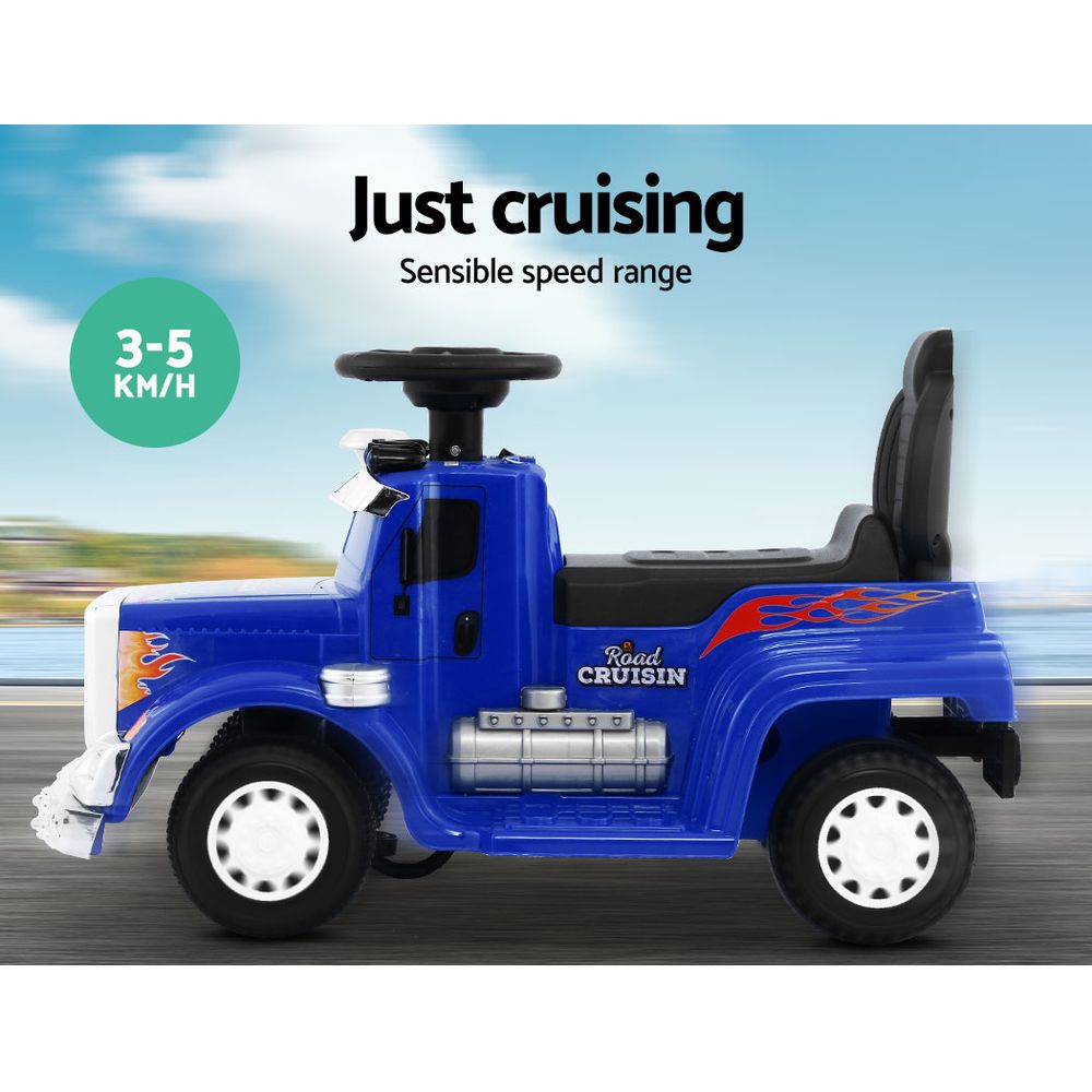 Rigo Kids Electric Ride On Truck | Blue