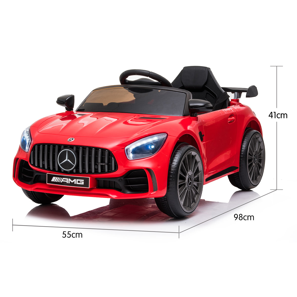 Kahuna Mercedes Benz Licensed Kids Electric Ride On Car | Red