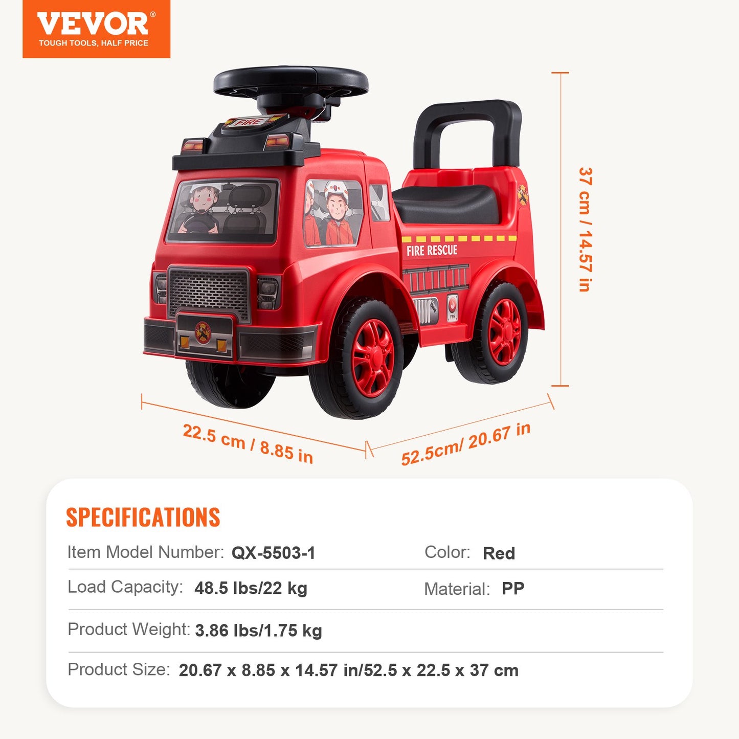 VEVOR Ride On Push Car for Toddlers