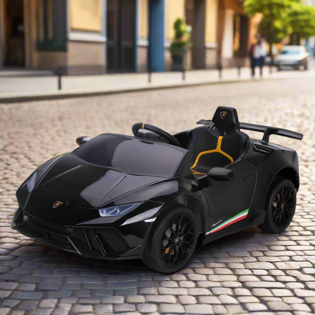 Lamborghini Kids Electric Ride On Car by Kahuna | Black