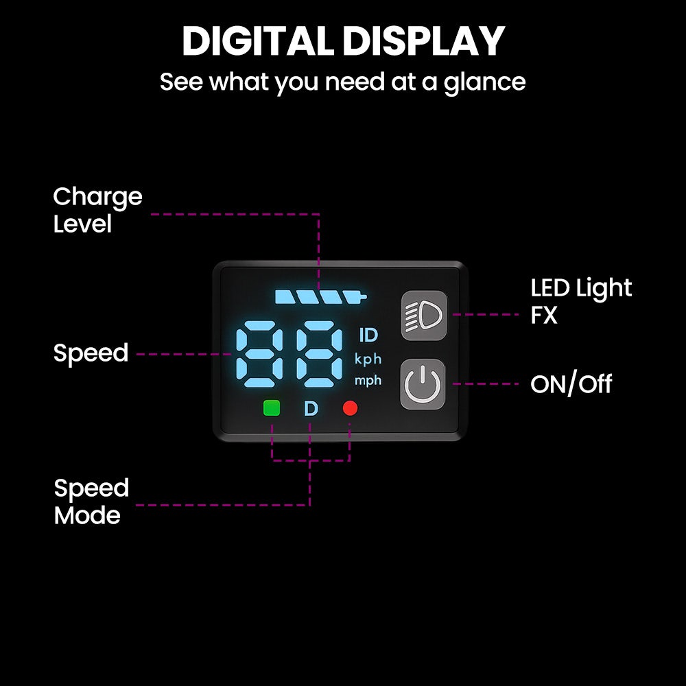 ALPHA Edge Electric Scooter for 6-12 years | 3 Colours Available