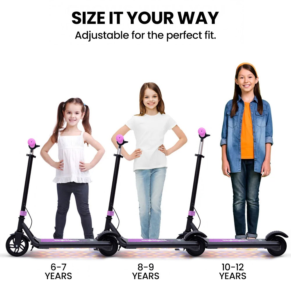 ALPHA Edge Electric Scooter for 6-12 years | 3 Colours Available