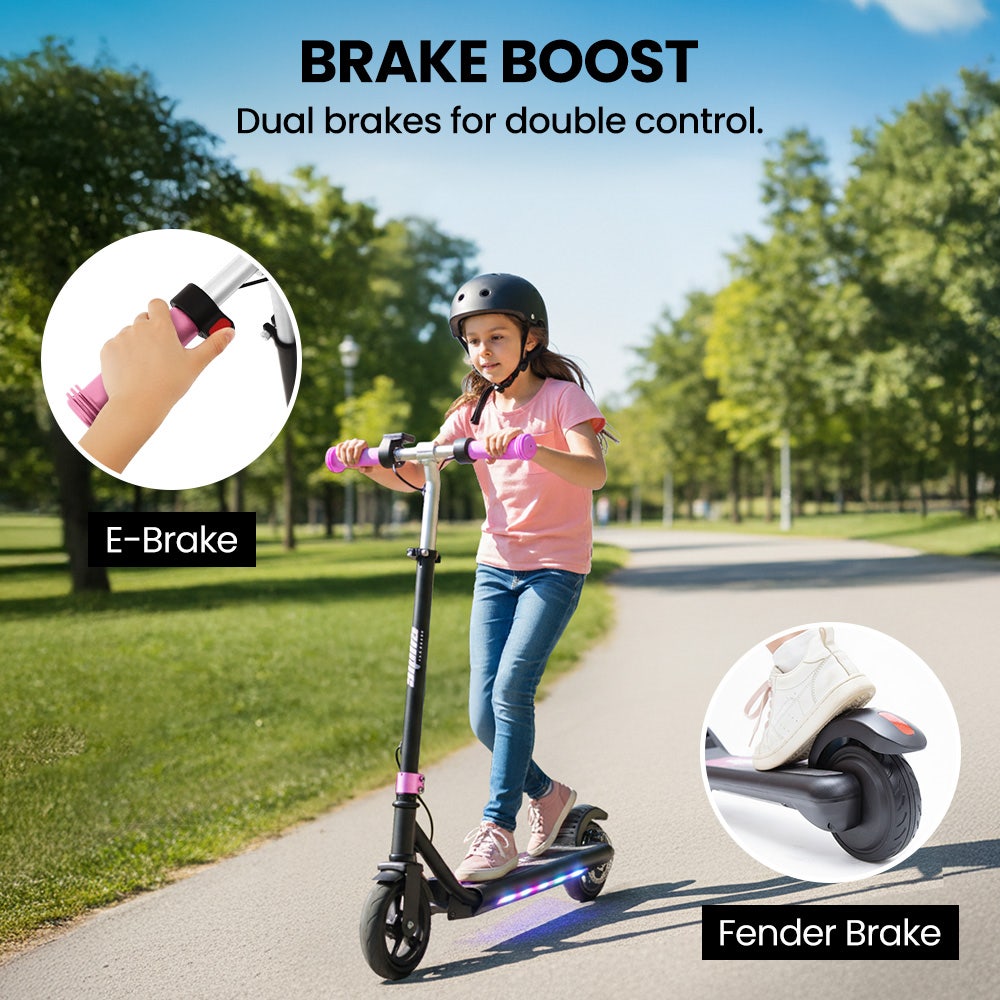 ALPHA Edge Electric Scooter for 6-12 years | 3 Colours Available
